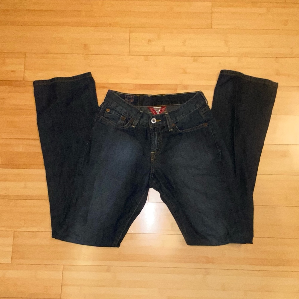 Lucky Brand 🍀 “Classic Easy Rider” Jeans size 00/24 🍀 - Picture 8 of 15